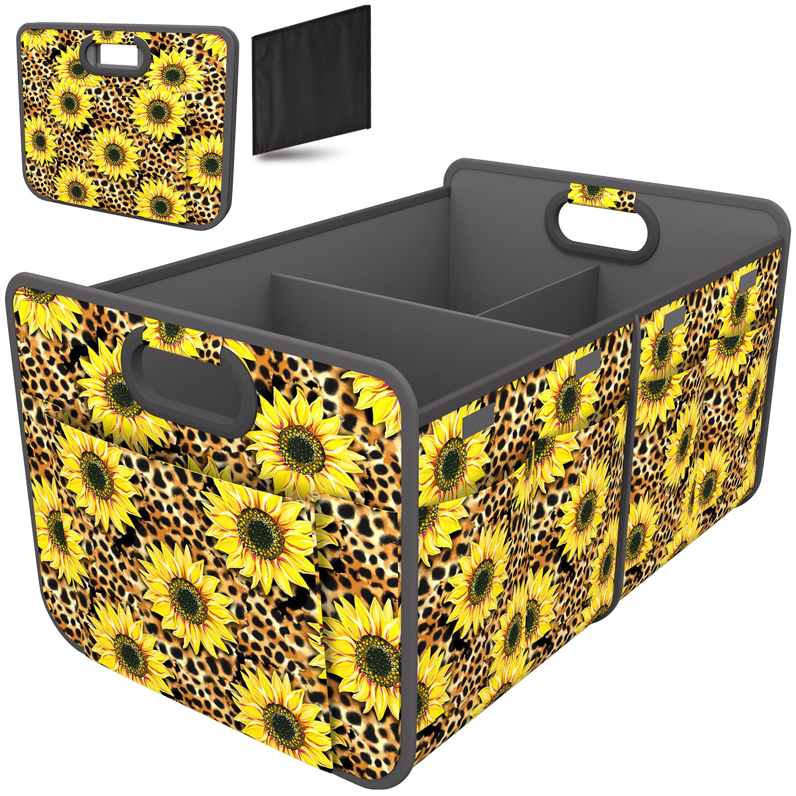 Collapsible Trunk Organizer with Thermal Compartment