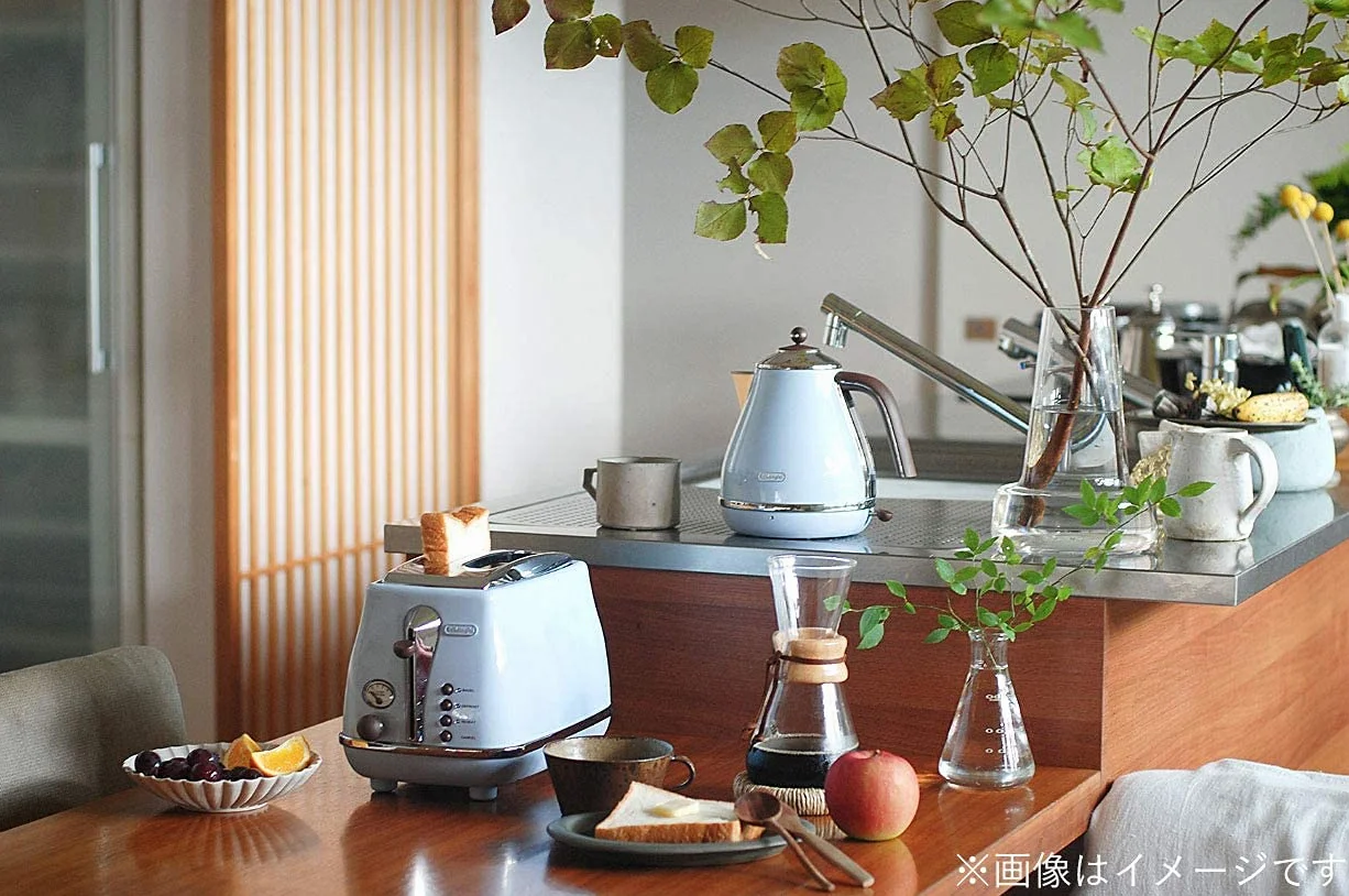 Electric kettle (1.0L)「ICONA Vintage Collection」KBOV1200J-AZ (Azzurro Blue)【Japan Domestic genuine products】