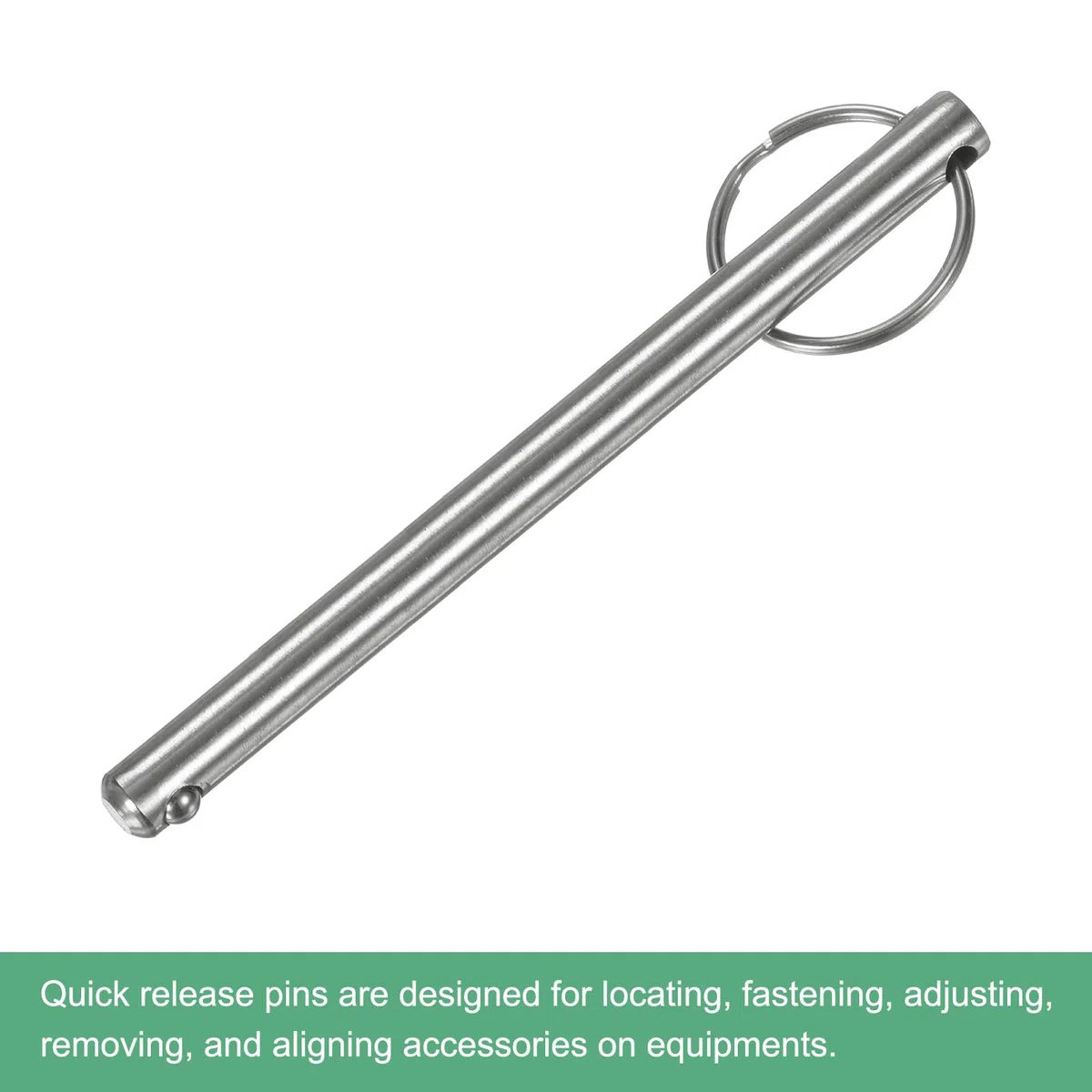 M METERXITY 2er-Pack Schnellspannstifte, 5/16" [8mm] Durchmesser, 4,13" [105mm] Verwendungslänge Bimini Top Stift 4,72" [120mm] Gesamtlänge 304 Edelstahl