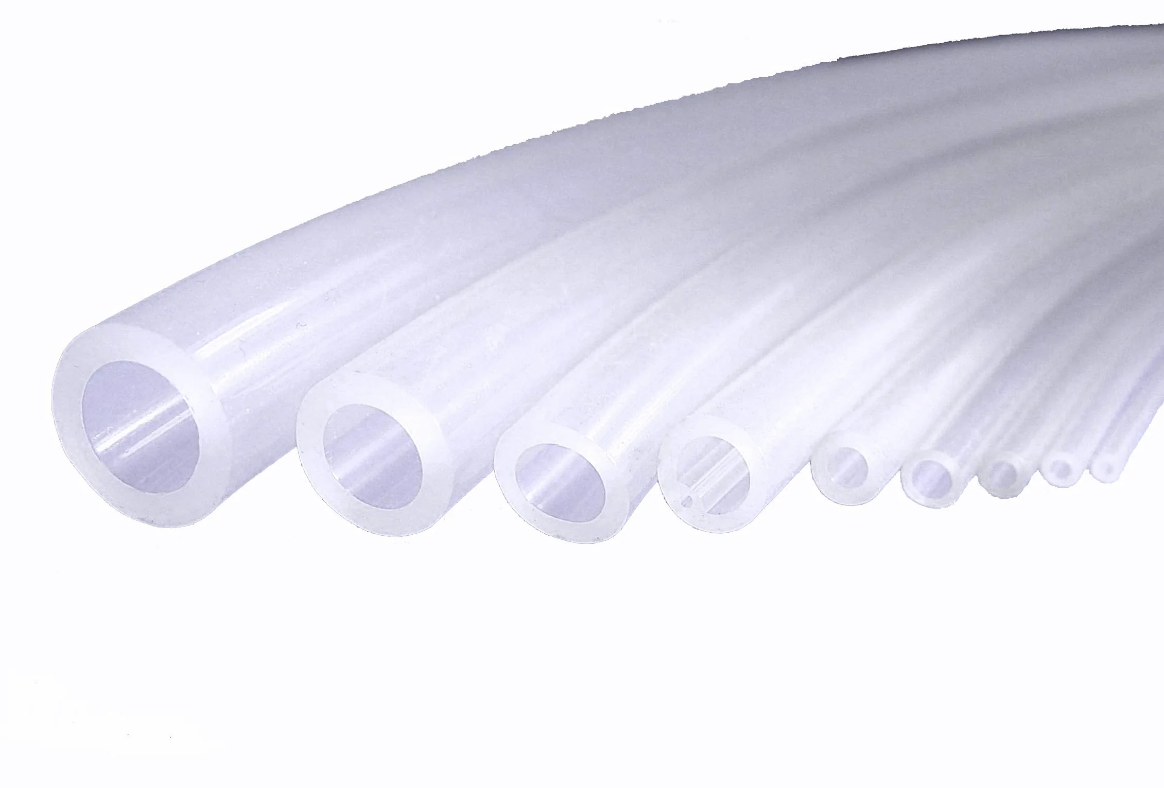 Flexibler Silikonschlauch 8mm ID x 12mm AD, Wandstärke 2mm, Länge 1m, Wasser Luft Schlauch