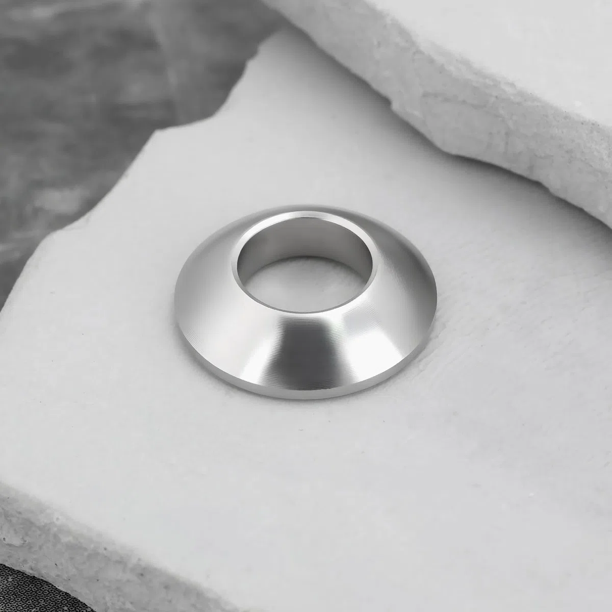 5 Stück M8 Kugelscheibe Edelstahl Verchromt Außendurchmesser 17 Mm Kompatibel mit der Befestigung von Lederbesätzen An Autotüren
