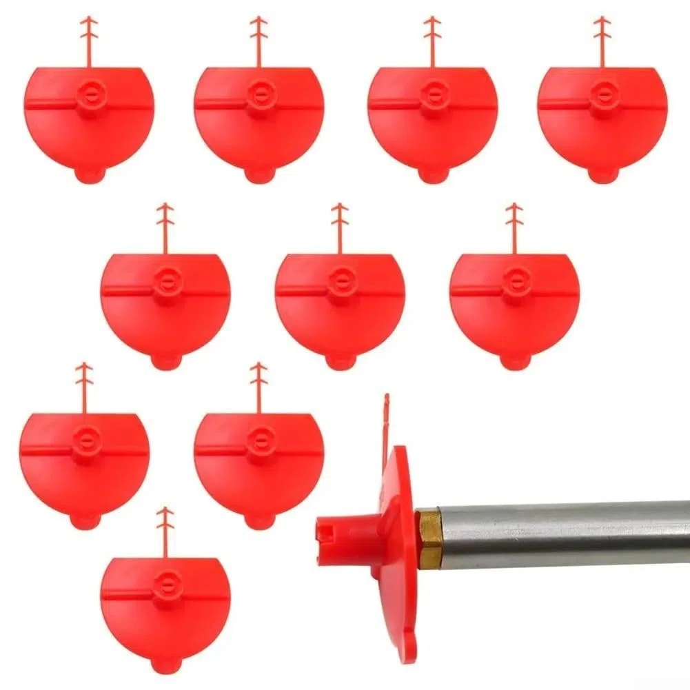 Fächerdüse Flachdüse für Schaumsprüher PU Schaum Applikator Düse 10 Stück Set für Haus Renovierung Bau DIY Projekte