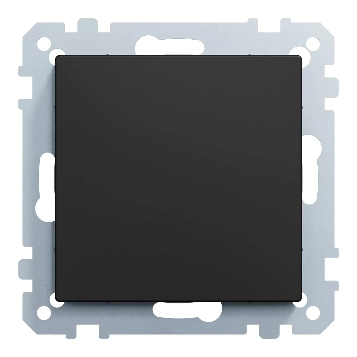 Schneider Electric Merten Blindabdeckung, IP20, System M, schwarz matt, Artikelnummer MEG4075-0403