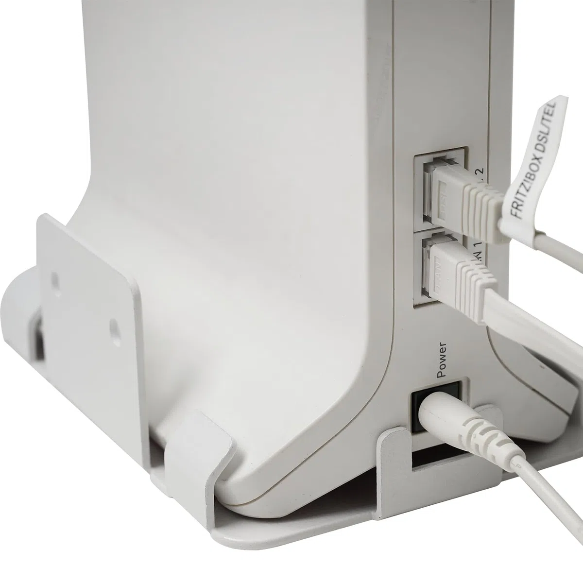shinar Metall Wandhalterung Kompatibel mit FritzBox Repeater 3000AX Repeater Halterung inkl. Montagezubehör Kabelmanagement Wandmontage Wand Halter