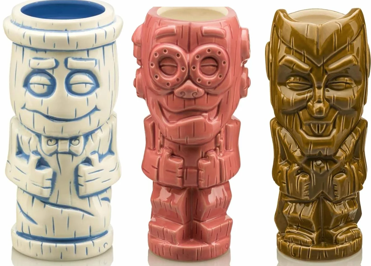 Monster Cereal Ceramic Geeki Tiki Mugs | Set of 3