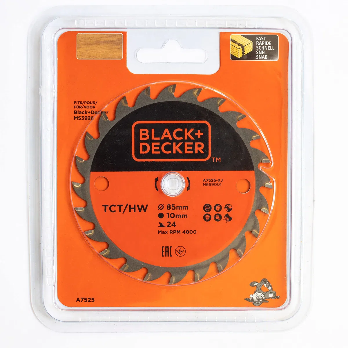A7525-XJ Hojas TCT 85x10 24T
