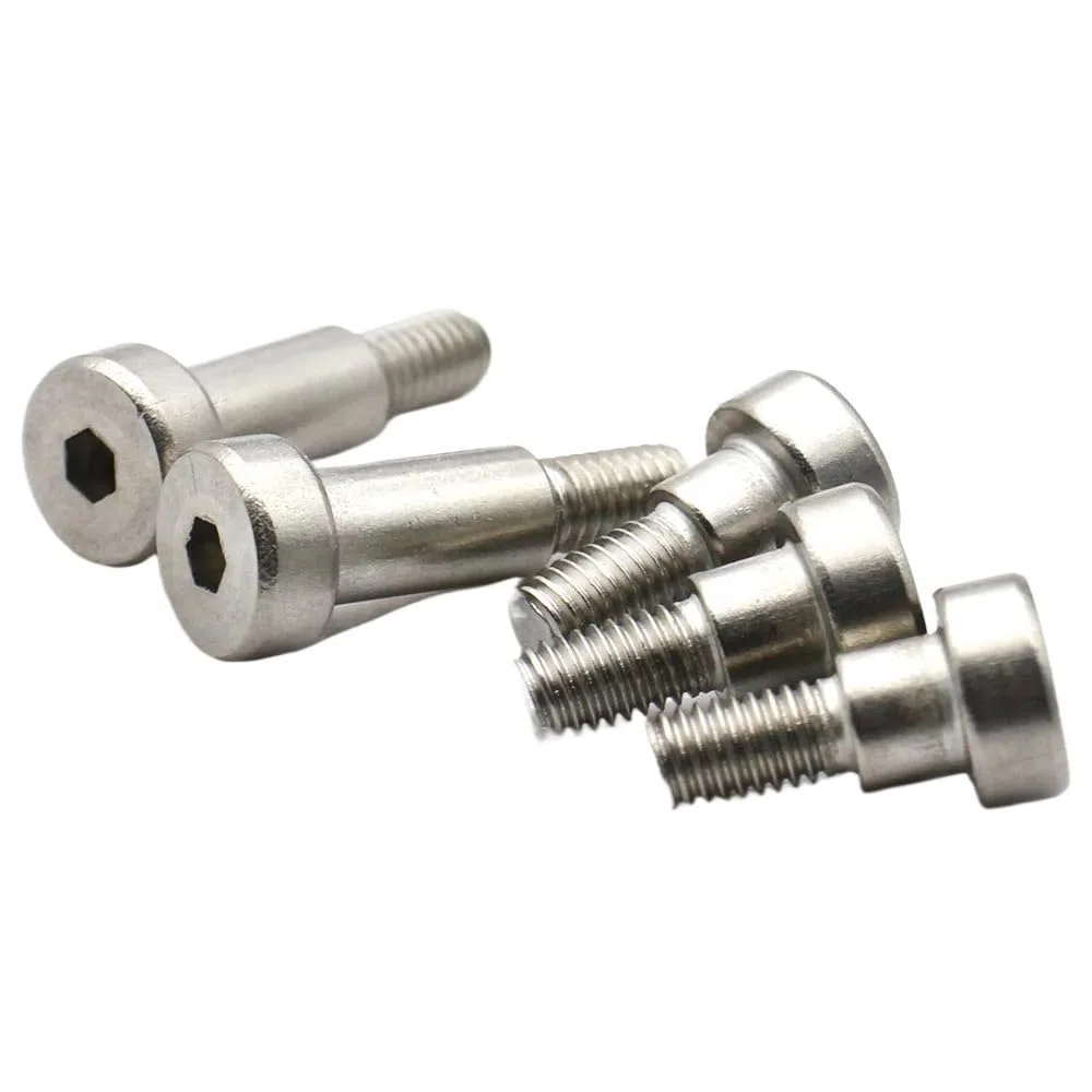 Innensechskantkopf 304 Edelstahl Rollenlager Schulterschrauben Bolzen M2-M10(5mm,D3x M2.5 (10pcs))