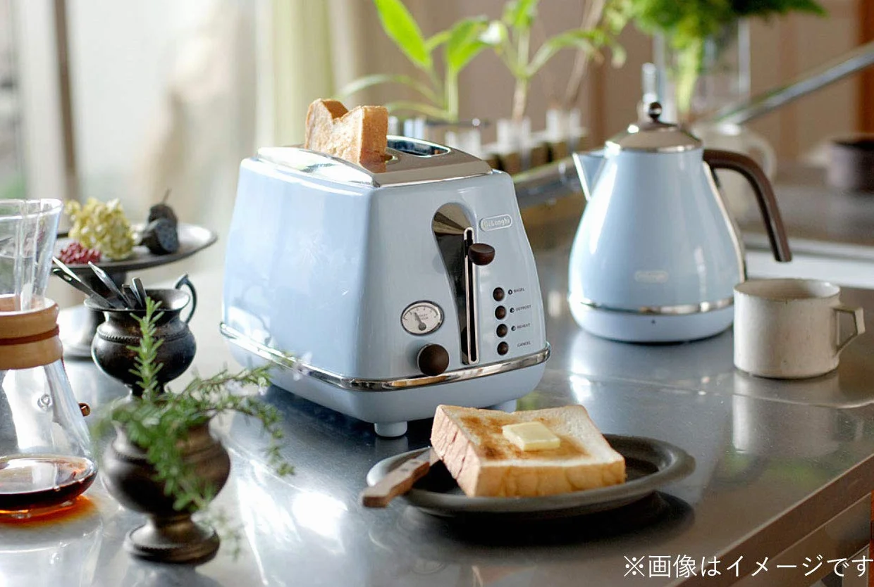 Electric kettle (1.0L)「ICONA Vintage Collection」KBOV1200J-AZ (Azzurro Blue)【Japan Domestic genuine products】