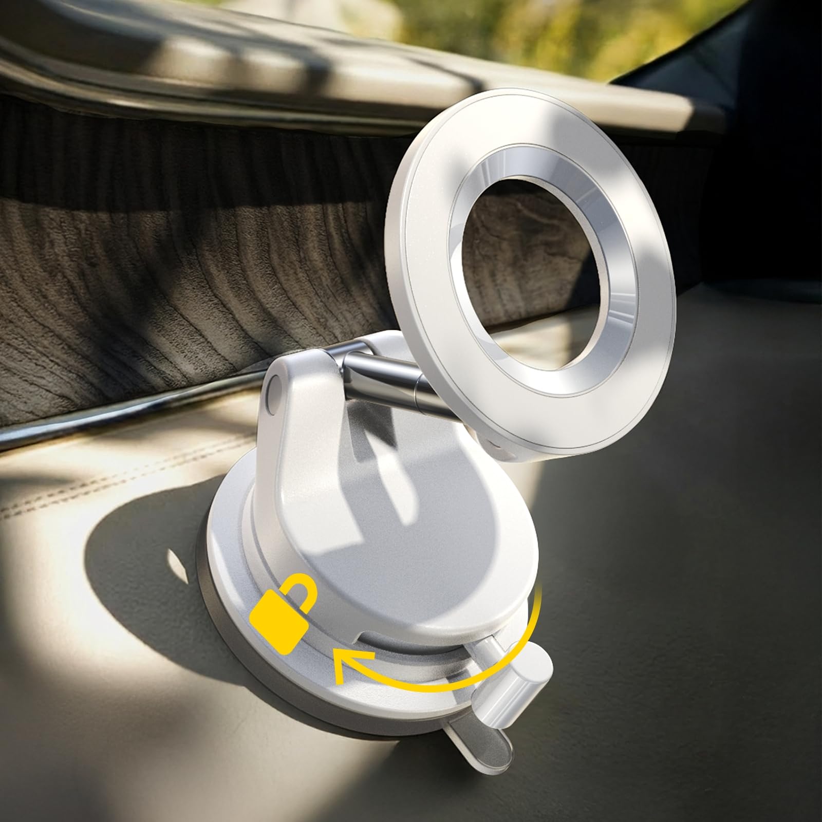 Secure Magnetic Phone Car Mount