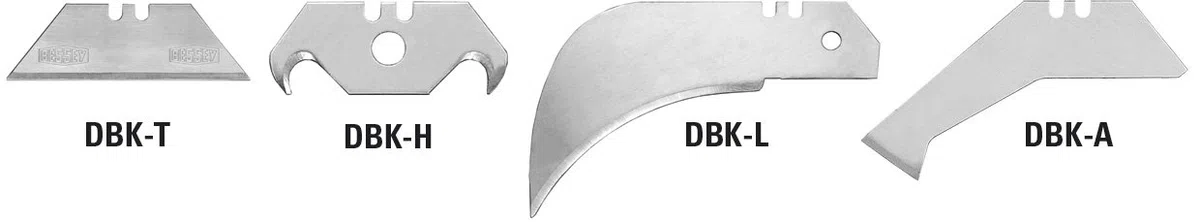 BESSEY Ersatzklingen DBK-T, Gesamtlänge 60 mm, Inhalt pro VE - 10 Stück, geeignet für alle BESSEY Klingen-Klappmesser, Gewicht 0,05 Kg