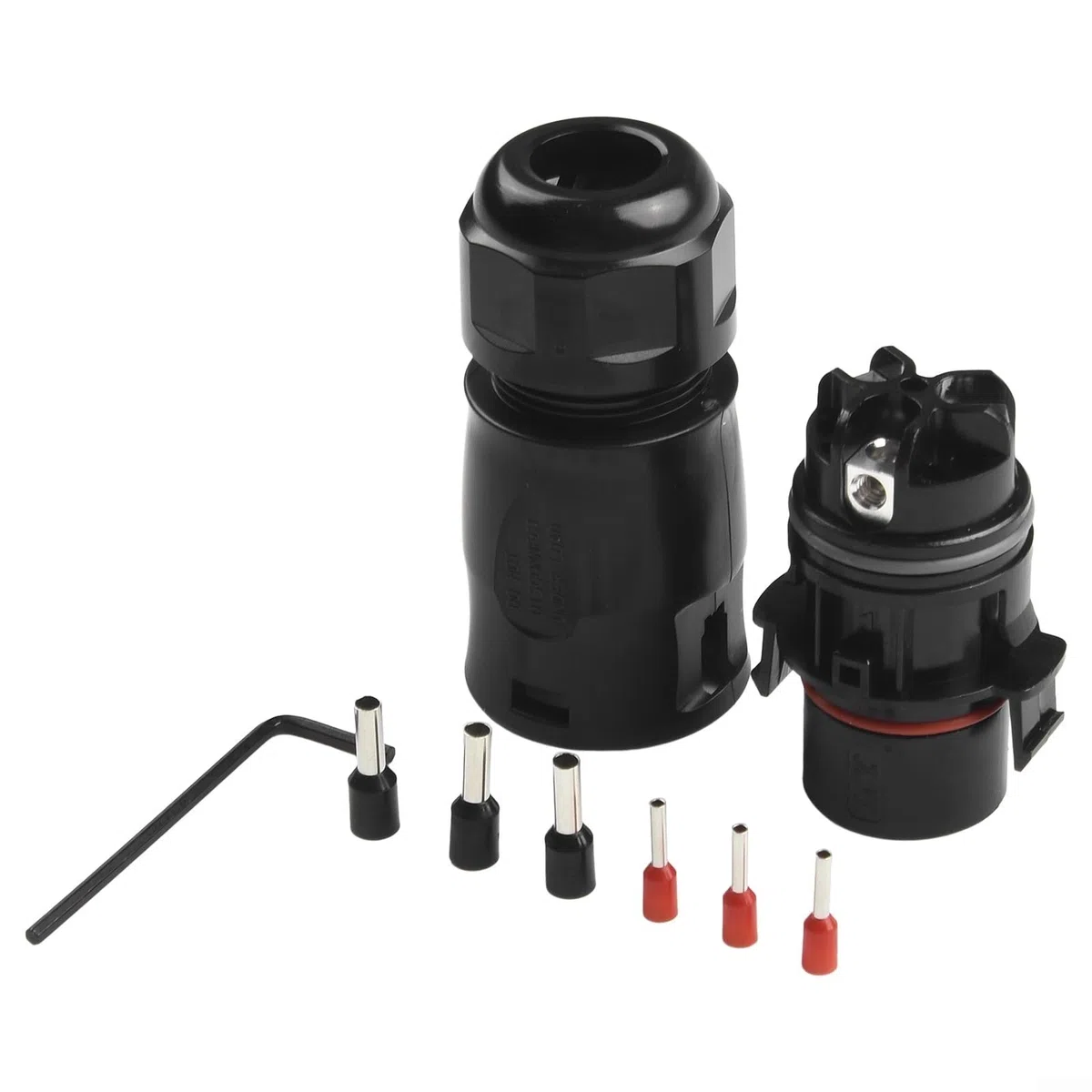 Deye LY01 Stecker, Anschlusskabel für Wechselrichter der Serie M60 M80, 3-polig 40A 690V, IP68, Schraubdraht, Innen- und Außenbereich