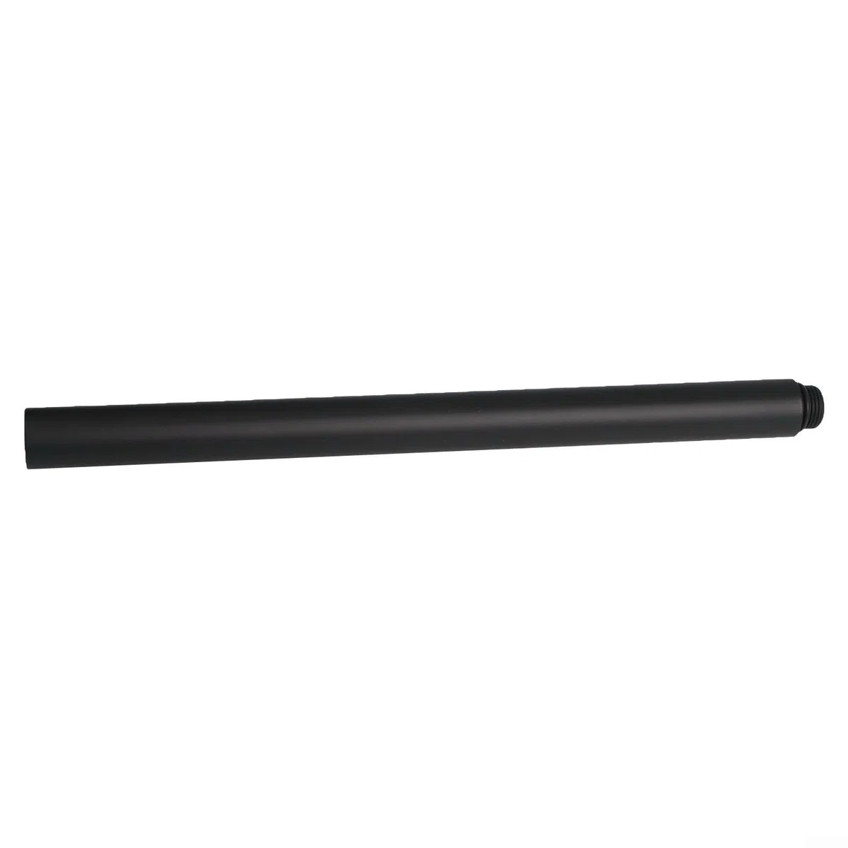 Duschsystem-Verlängerungsstange, 30 cm, Edelstahl, Dusch-Verlängerungsrohr, Badezimmer-Duschrohr-Kopf-Verlängerung, verchromt, Schwarz