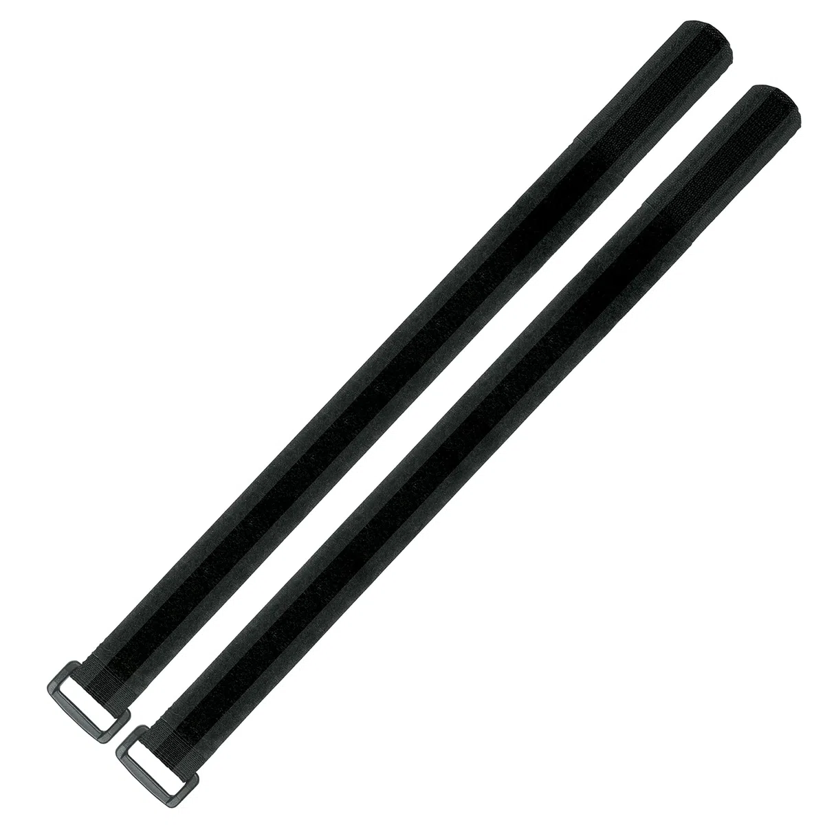 SKS Unisex SKS Klettbänder für Speedrocker, Mudrocker Veloflexx, 2pcs Lenkerzubehör, Schwarz
