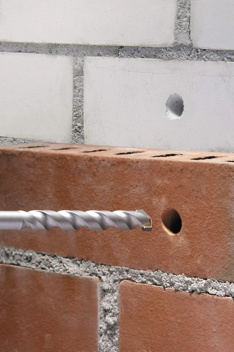 kwb 8-teiliges Beton-Bohrer Set Ø 3-10 mm mit Rundschaft, Steinbohrer-Satz mit gängigen Größen wie 6-mm, 8-mm und 10-mm, Wandbohrer für Schlag-Bohrmaschinen und Akku-Schlagbohrschrauber