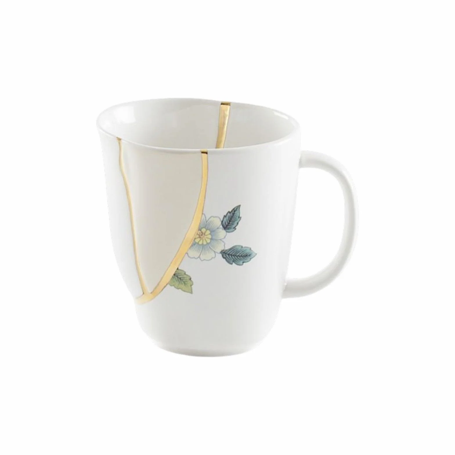 Kintsugi Porcelain Mug by SELETTI
