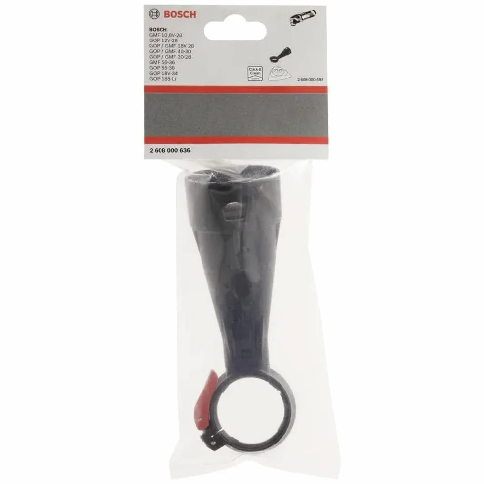 Bosch Professional 1x Absaugeinrichtung in Verbindung mit Schleifplatte AVZ 93 G (Zum Absaugen von Schleifstaub, Zubehör Multifunktionswerkzeug)