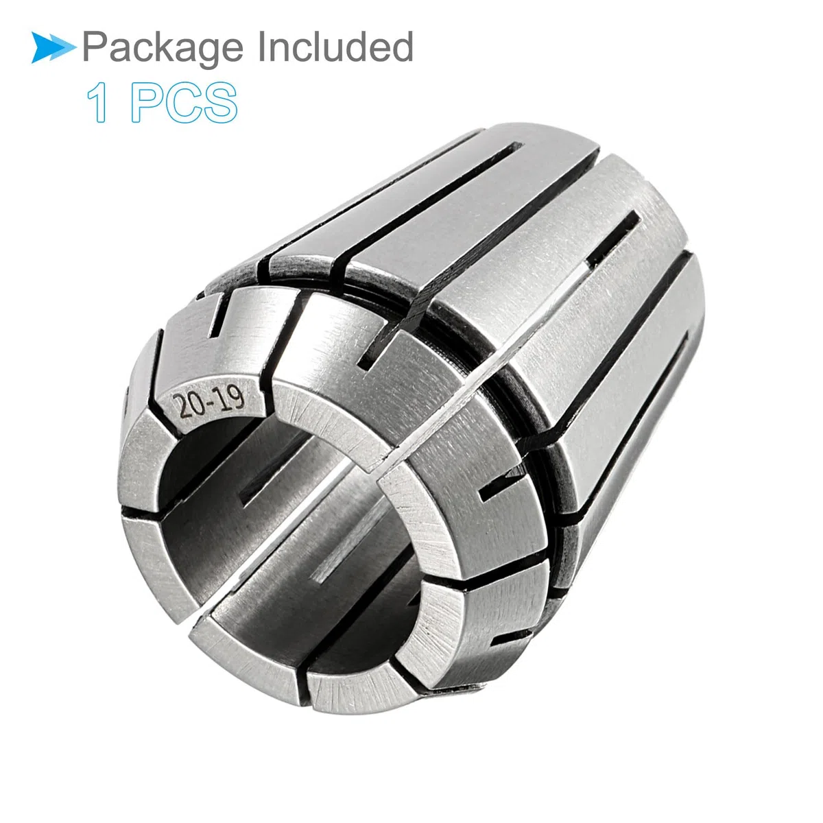 Spannzangenfutter, ER-32 Spannzange 20 mm Spanndurchmesser, 40Cr Stahl, bequemes Demontagefutter - (Anwendungen: für CNC-Graviermaschinen)