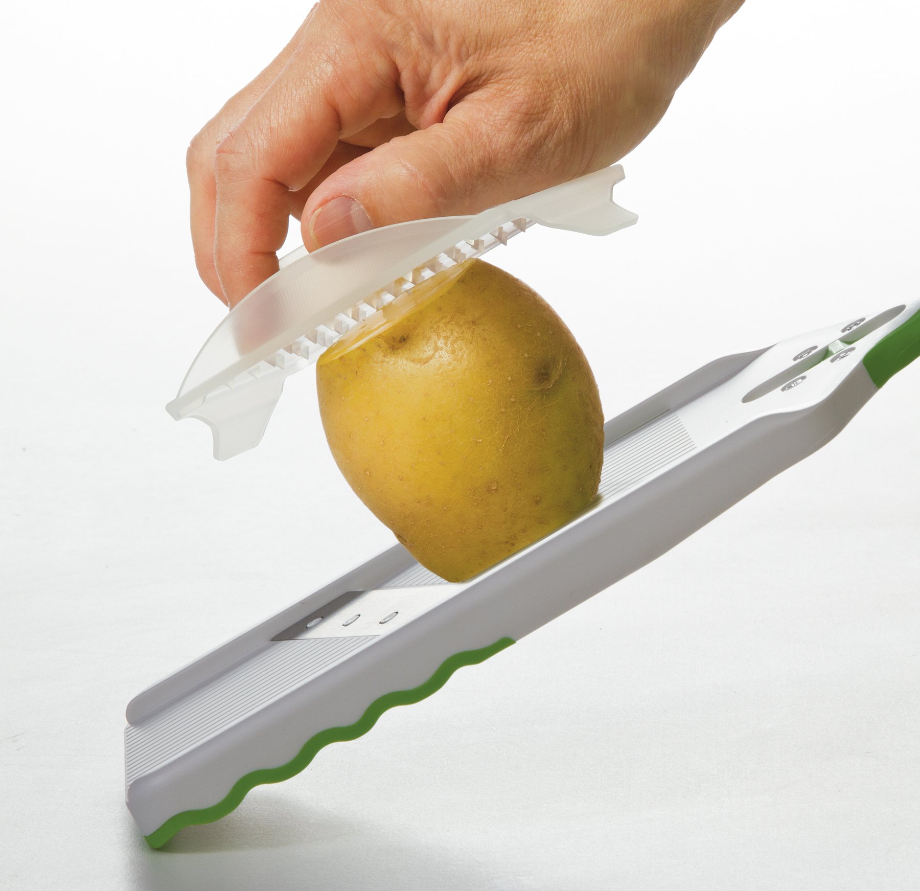 Precision Adjustable Mandoline Slicer | Green