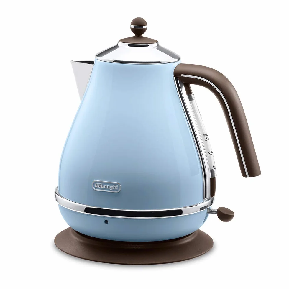 Electric kettle (1.0L)「ICONA Vintage Collection」KBOV1200J-AZ (Azzurro Blue)【Japan Domestic genuine products】