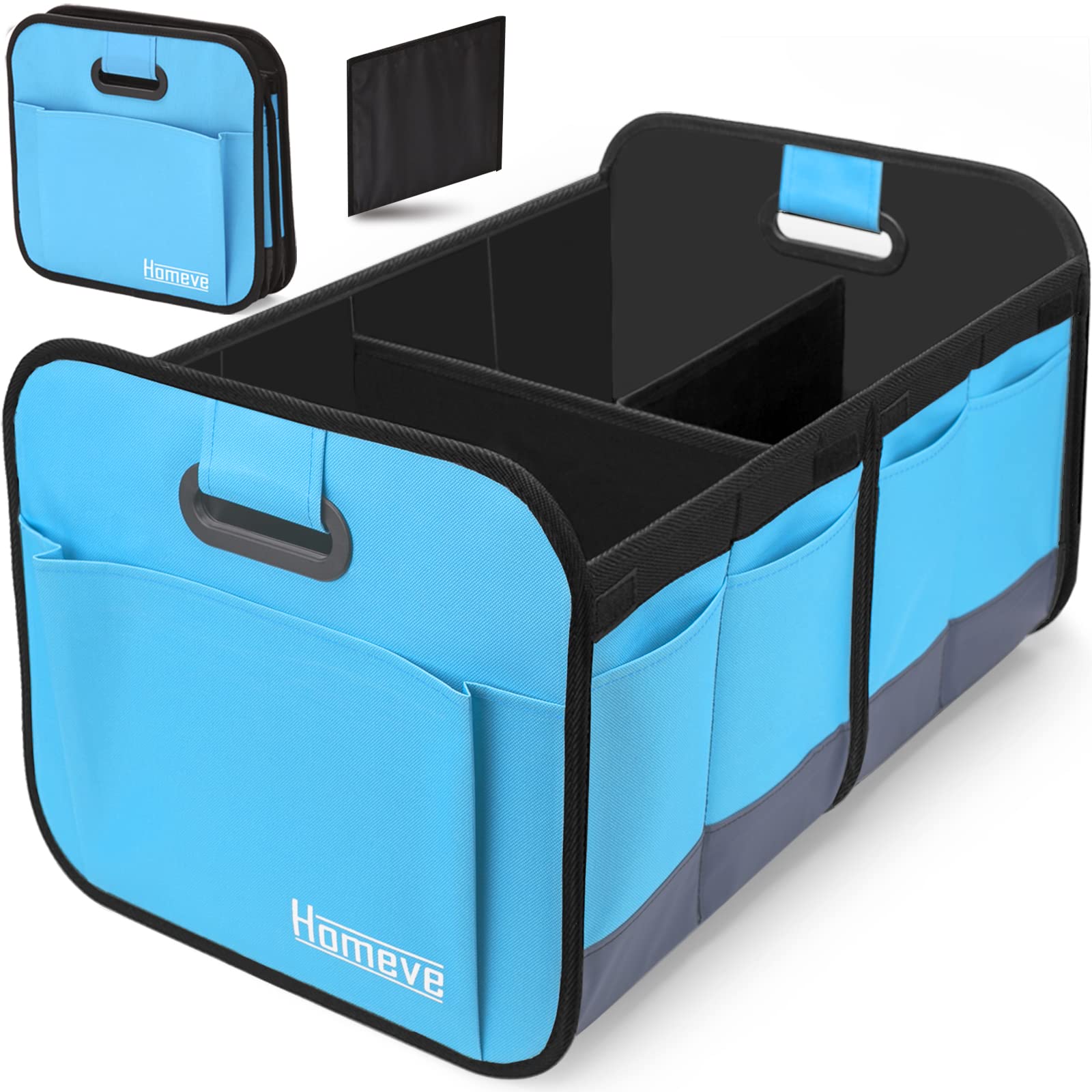 Collapsible Trunk Organizer with Thermal Compartment