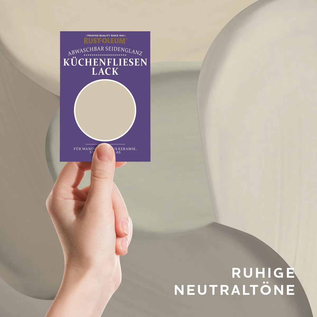 Rust-Oleum Küchenfliesen Testerbox - Ruhige Neutraltöne - Seidenglanz