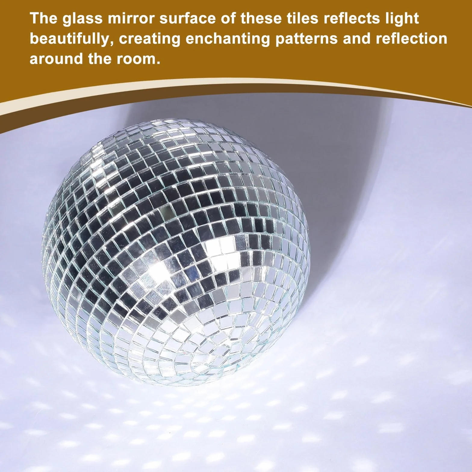 QUARKZMAN 1 Rollen 1920 Stück Mosaikfliesen Selbstklebend Glas Spiegel Fliesen Roségold Hochviskose Glatter Oberfläche Mini Spiegel 5x5mm für Disco Ball, DIY Handwerk, KTV Dekoration