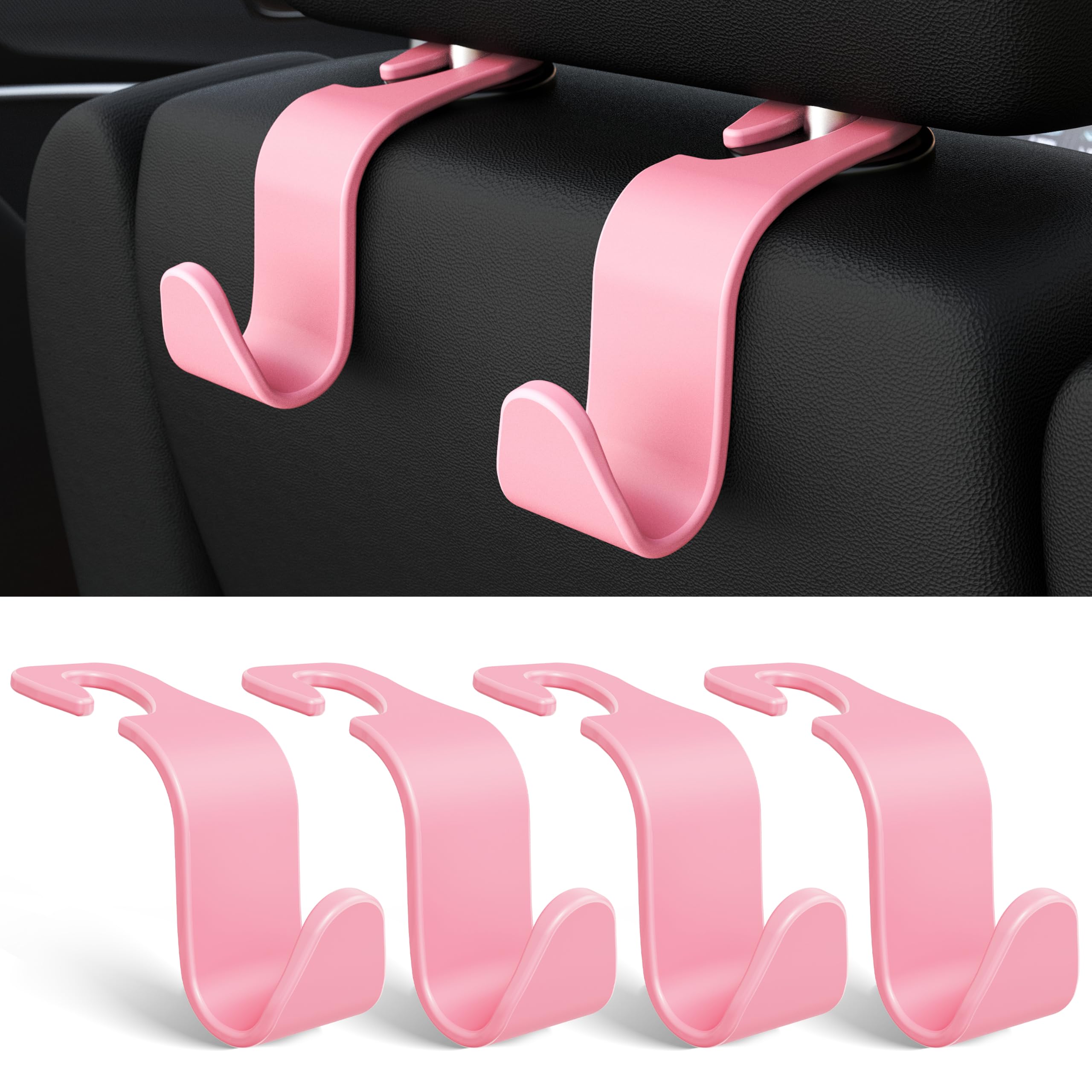 Elegant Vehicle Headrest Hooks
