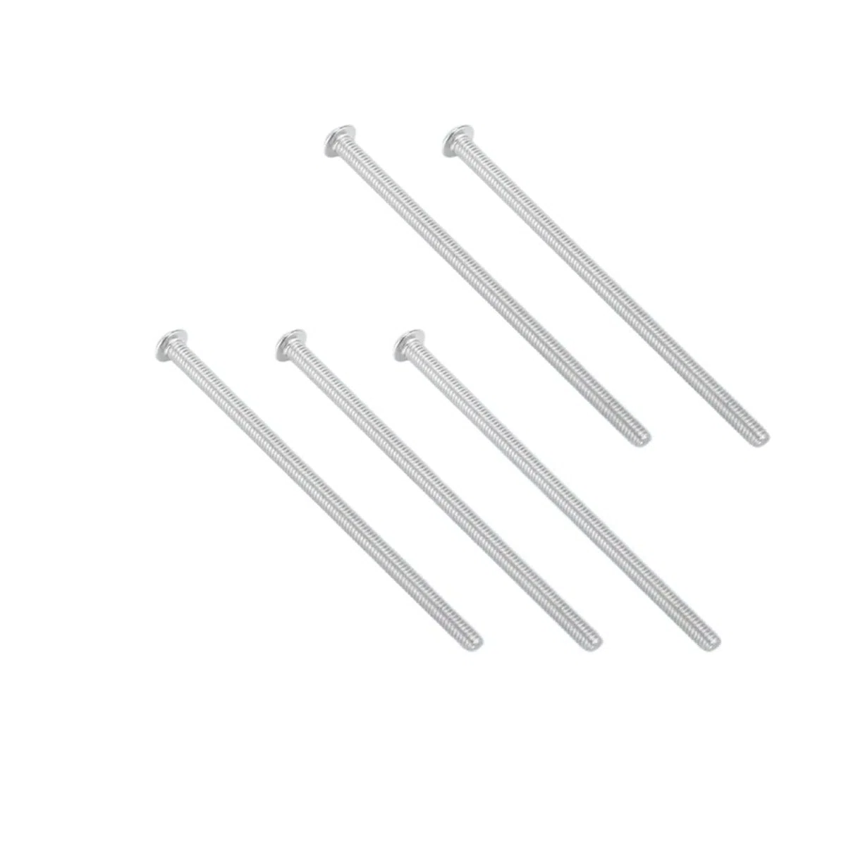 Edelstahl-Halbrundkopfschraube, Innensechskantschrauben Typ: M4 / 4 mm Schraubengröße: M4 x 80 mm