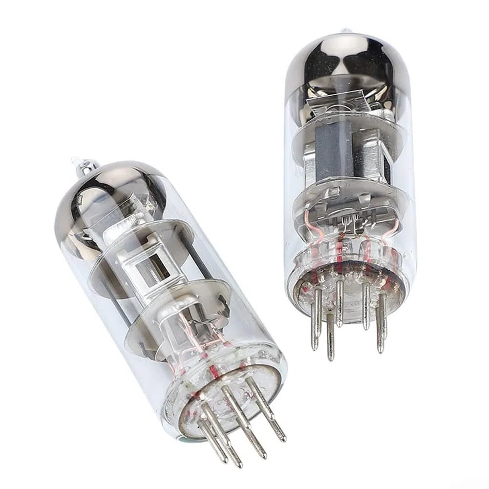 Passendes Paar 6J5 Vakuumröhren, kompatibel mit 6A61n, 6A65n und 6AH6/AN5 Audio-Verstärkern – Glas-Elektronenröhren-Ersatz für verbesserte Klangqualität