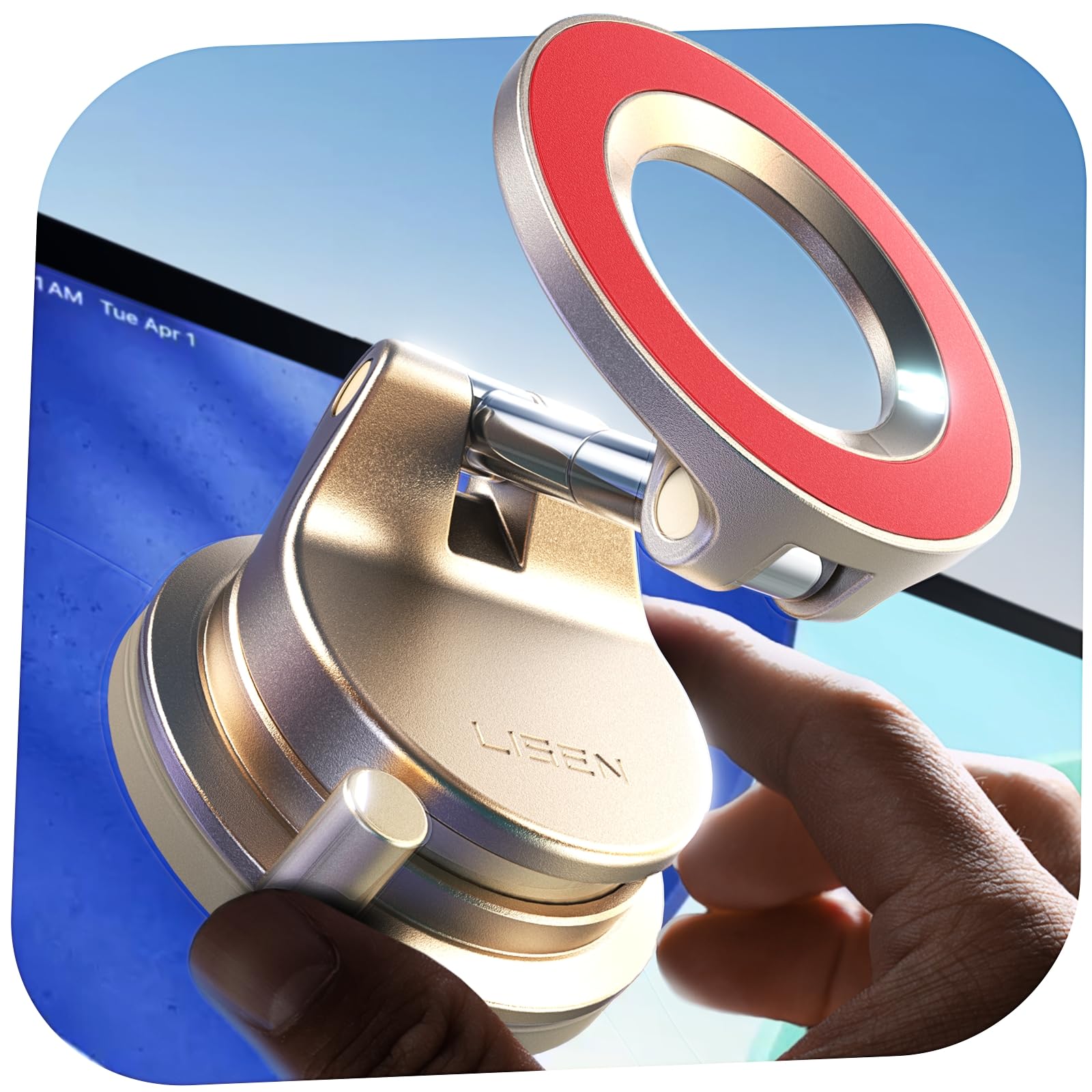 Secure Magnetic Phone Car Mount