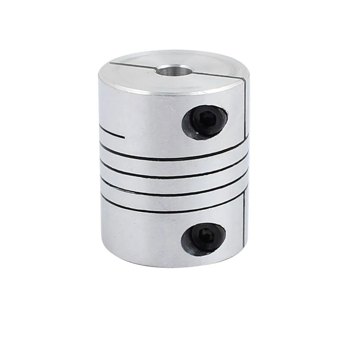 sourcing map 6mmx8mm Aluminiumlegierung Spline Schaft Flexible Schraubenkupplung D25L30 DE de