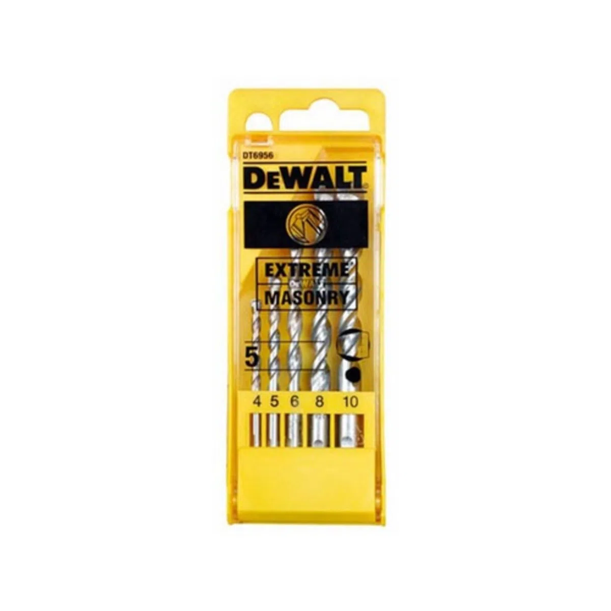 DeWalt DT6956-QZ - Cassete de plástico con conjunto de brocas para mampostería