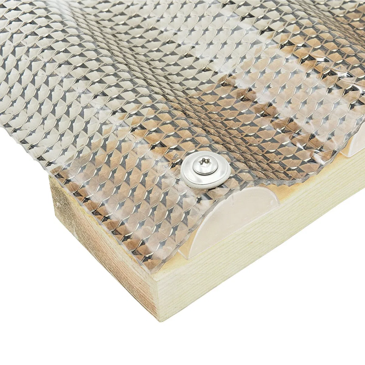 100 Spenglerschrauben Edelstahl 4,5 x 40 mm – 2tlg. mit EPDM-Dichtscheibe 15 mm – Antrieb TX20 (Innensechsrund) – Werkstoff A2 (VA / V2A)