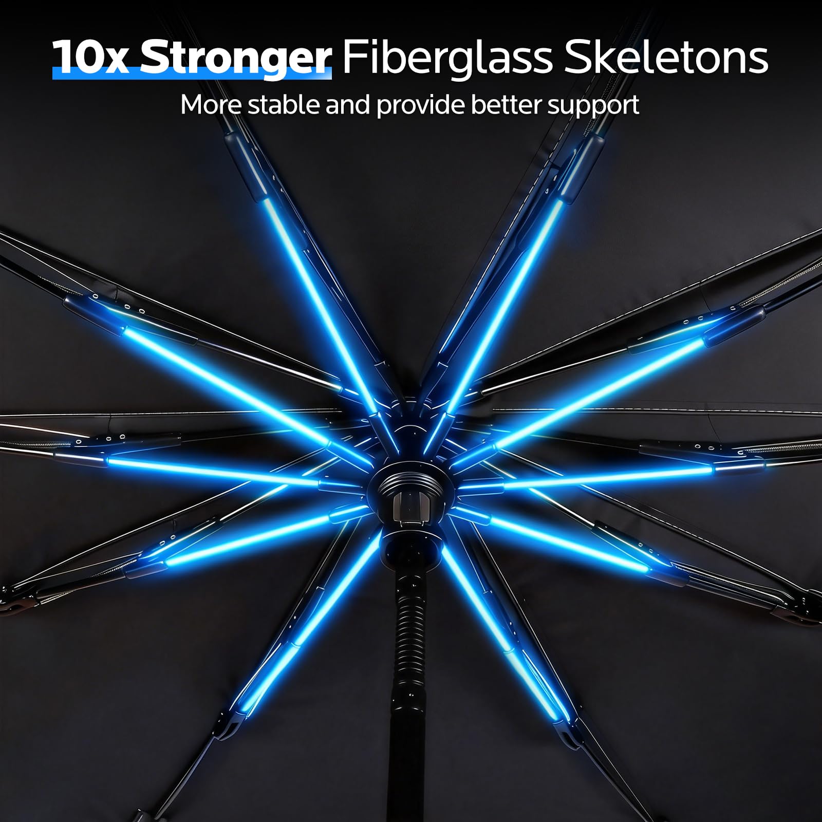 Automotive Windshield Umbrella Shade