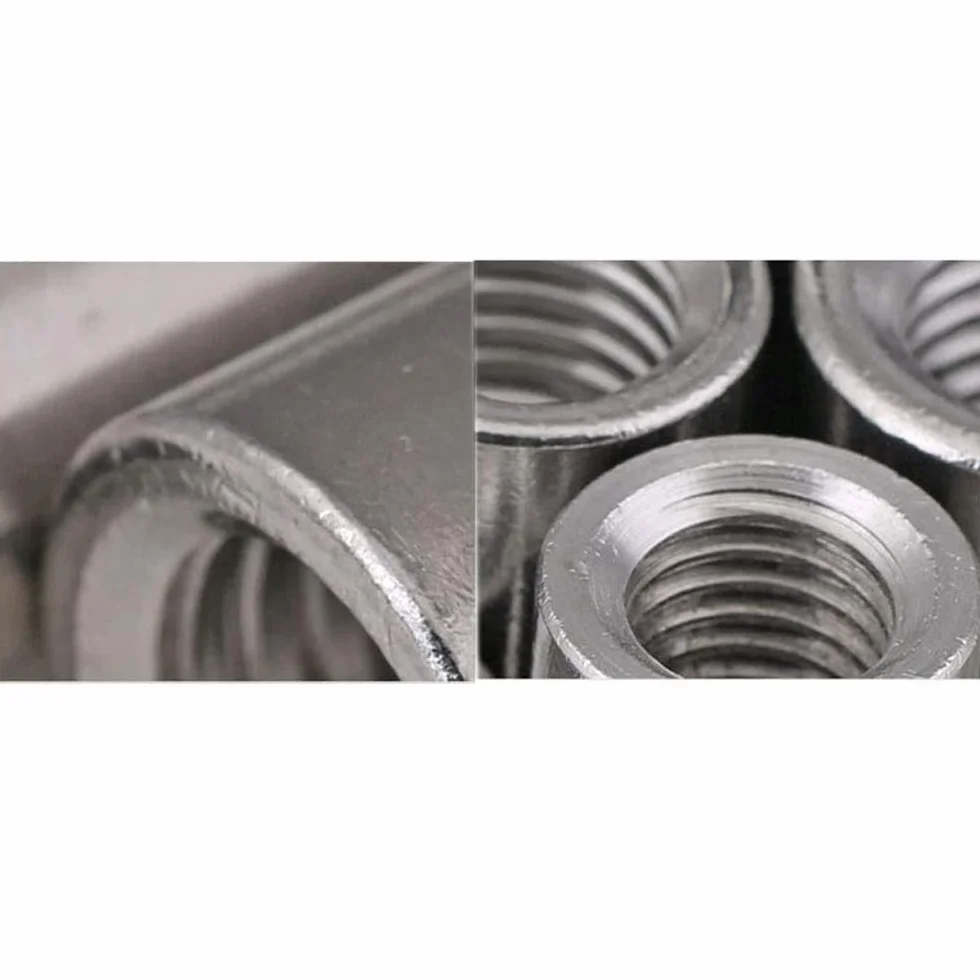 20 Stück M4 6x10mm 304 Edelstahl Mutterverbinder Langmutter Rundverbinder Muttern Innengewinde Stangenbesatz Runde tiefe Mutter