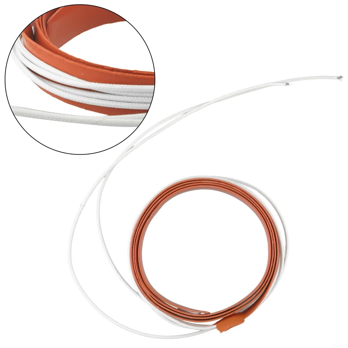 150W 12V Flexible Silikon Heizkissen Streifen mit abnehmbarem 1m Kabel zum Enteisen von Windschutzscheibe und Wischern, solide Wärmeübertragung für Autos, Vans und Outdoor