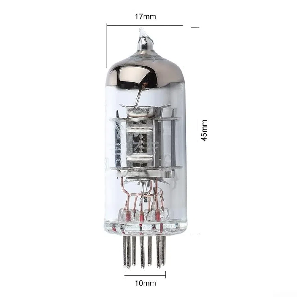 Passendes Paar 6J5 Vakuumröhren, kompatibel mit 6A61n, 6A65n und 6AH6/AN5 Audio-Verstärkern – Glas-Elektronenröhren-Ersatz für verbesserte Klangqualität