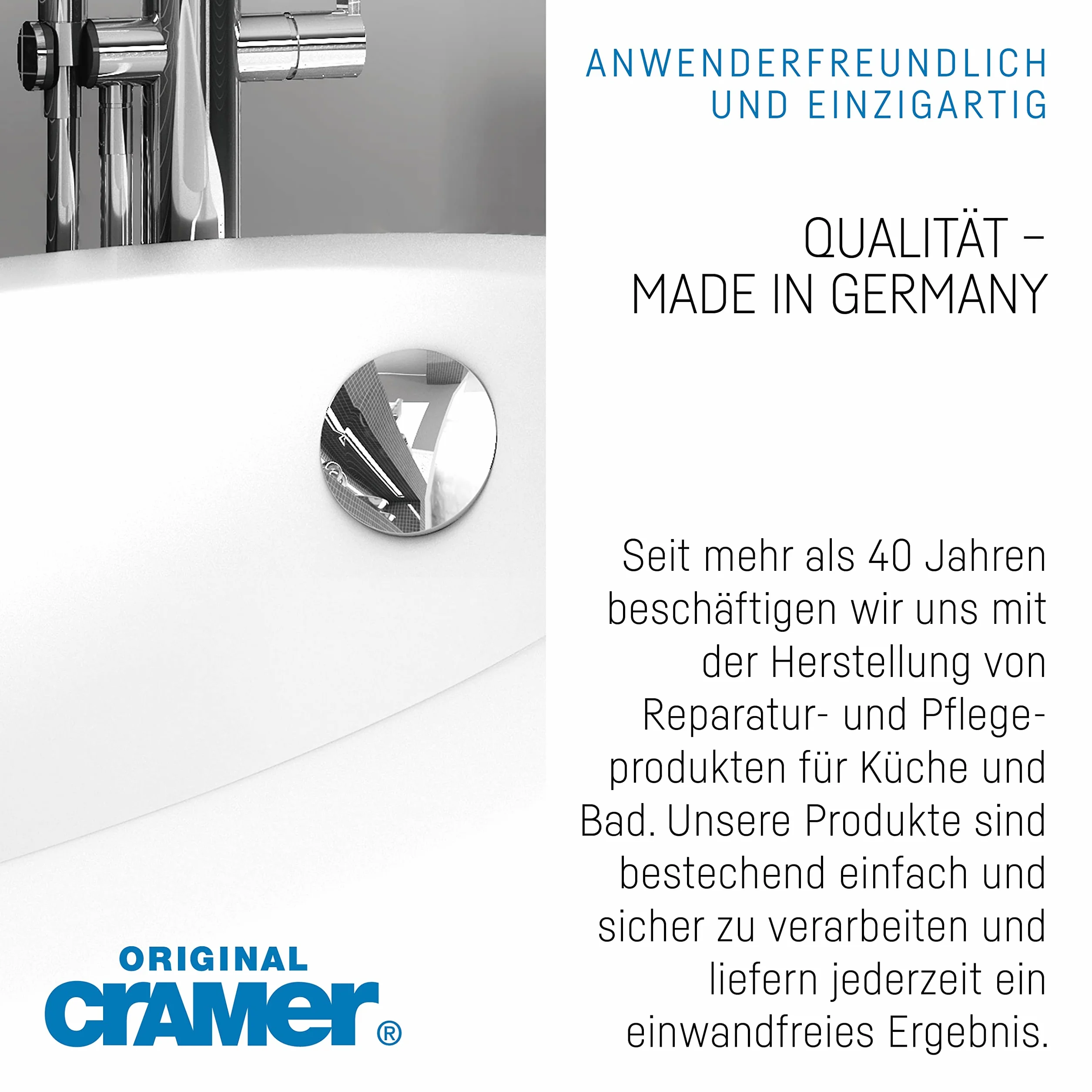 Cramer® Silikon Fugen-Set 3 I Fugenglätter für Neuverfugung in Küche & Bad I Silikon Abzieher mit 16 Profilvarianten I Für alle Dichtungsmassen