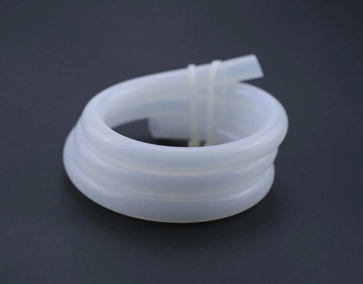 Flexibler Silikonschlauch 8mm ID x 12mm AD, Wandstärke 2mm, Länge 1m, Wasser Luft Schlauch
