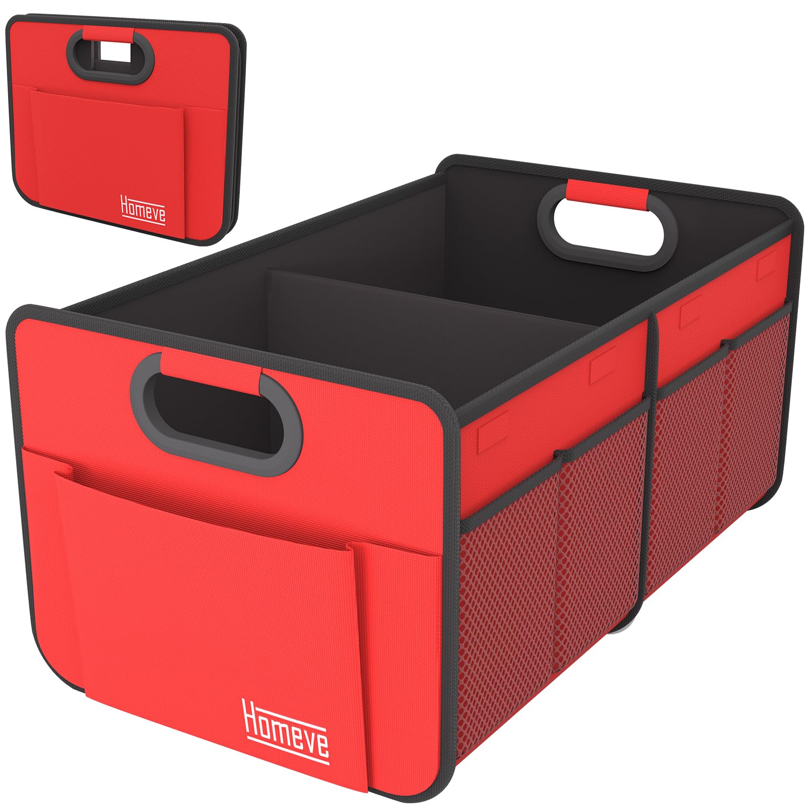 Collapsible Trunk Organizer with Thermal Compartment