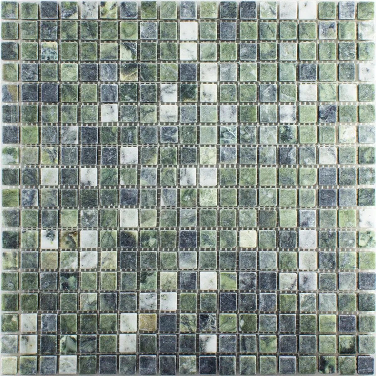 Naturstein Mosaikfliesen Marmor Mosaik Fliesen Matte Stein Grün Wand Boden Küche