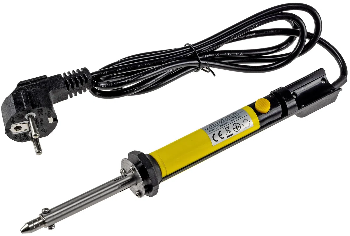 Elektrische Entlötpumpe mit Heizung 40Watt 230V CT-EH 40 1,25m Kabel Absaugen Entfernen von Lötzinn
