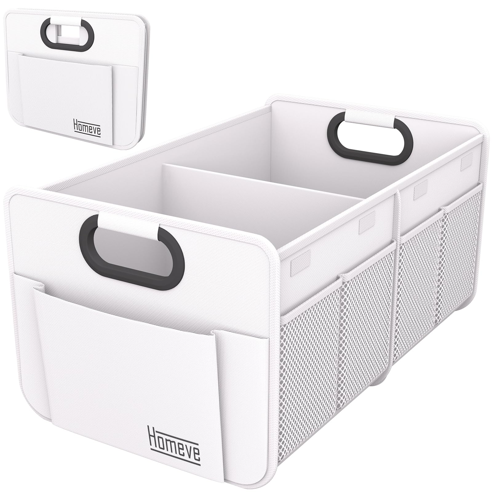 Collapsible Trunk Organizer with Thermal Compartment