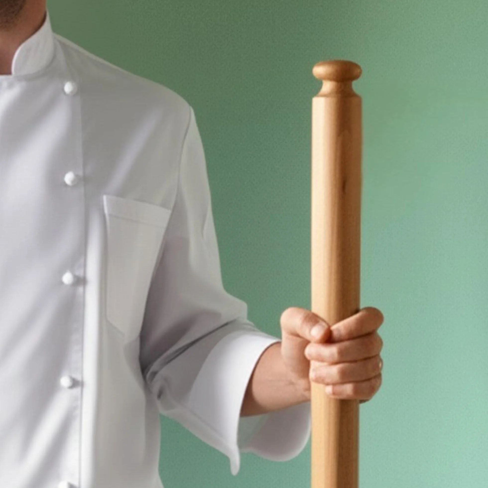Mattarello Pasta Rolling Pin – Handmade Italian Tool for Authentic Pasta Making – The Original Design Beech Wood – Extra Long (36 inch)