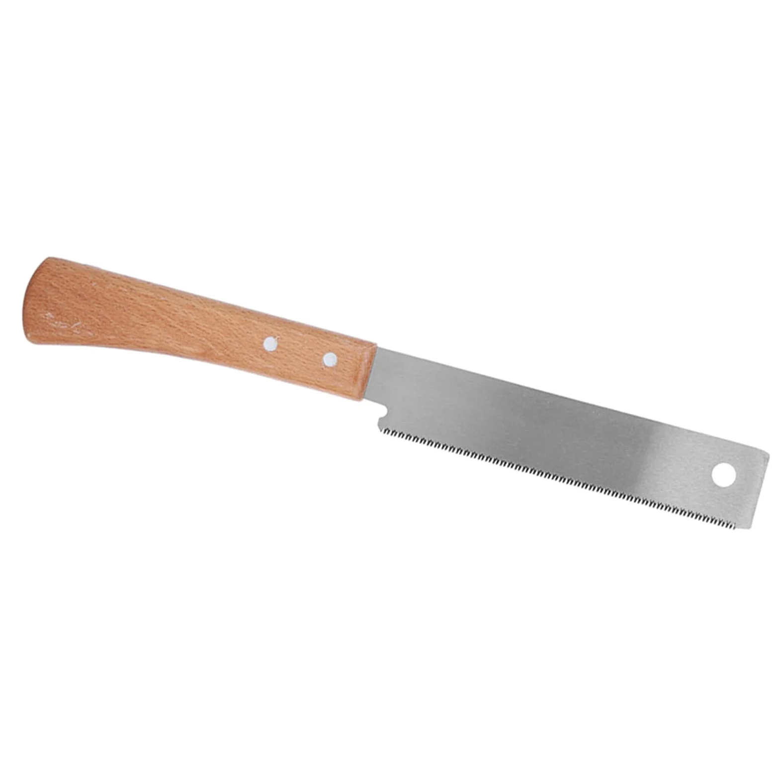 Feinsäge 300mm mit Holzgriff, 17 Zähne, HRC60-63 Härte, Handsäge für Holzbearbeitung und Feinschneiden