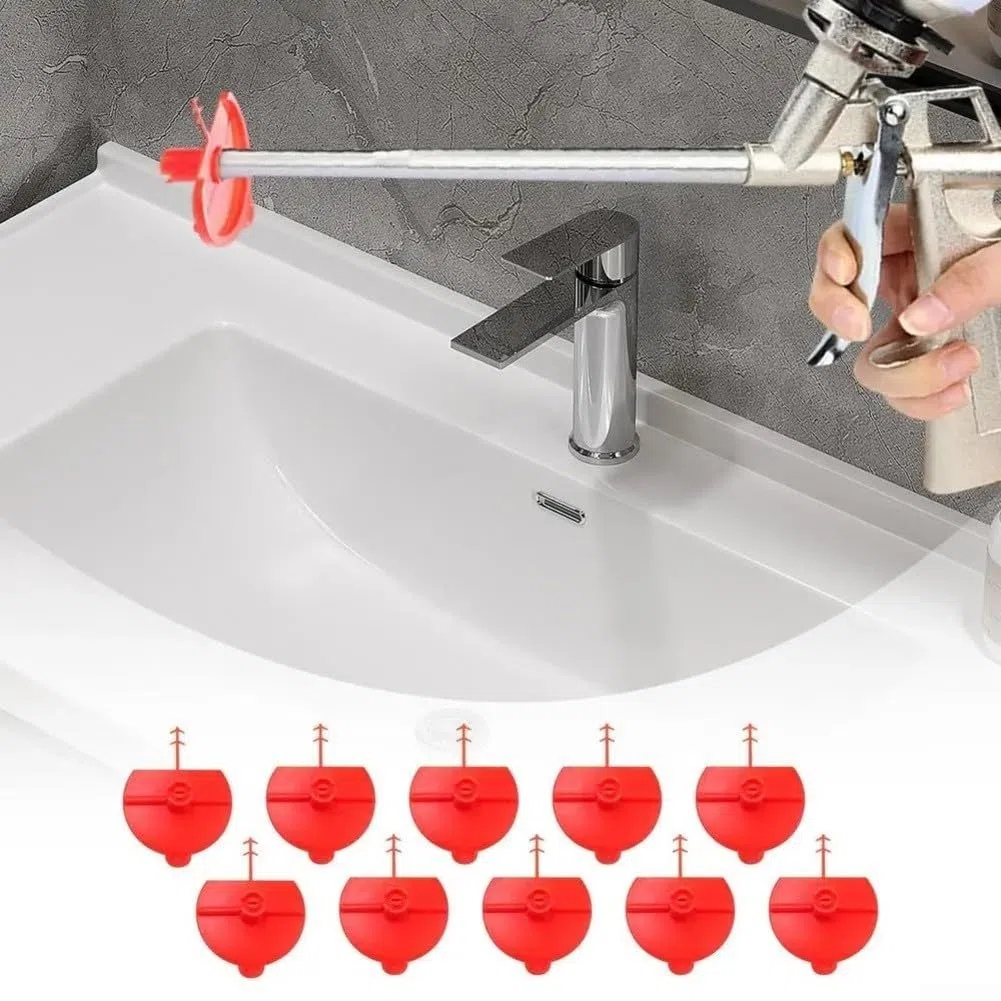 Fächerdüse Flachdüse für Schaumsprüher PU Schaum Applikator Düse 10 Stück Set für Haus Renovierung Bau DIY Projekte