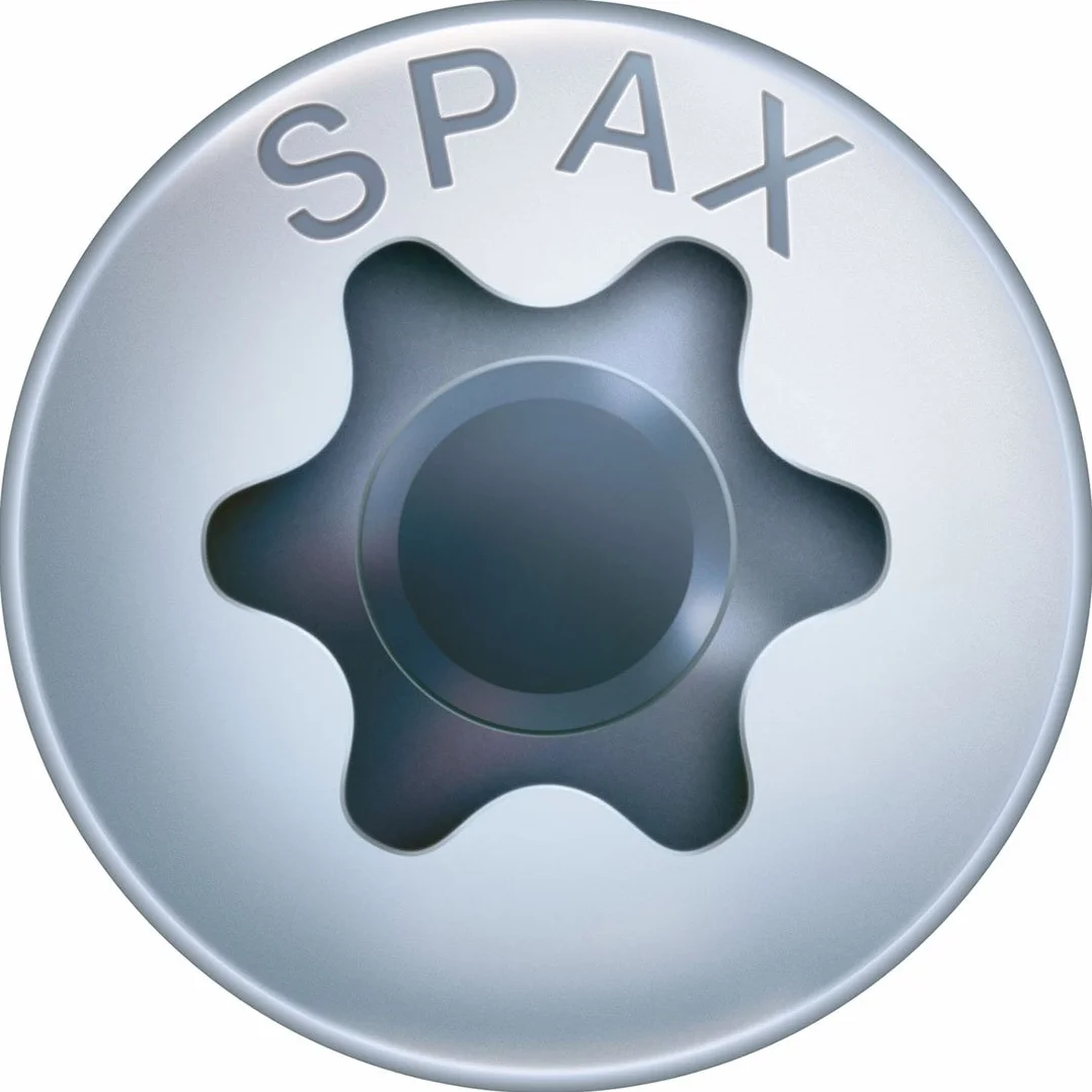 SPAX Universalschraube, 4,5 x 40 mm, 200 Stück, T-STAR plus, Halbrundkopf, Vollgewinde, 4CUT, WIROX A9J, 0201010450403