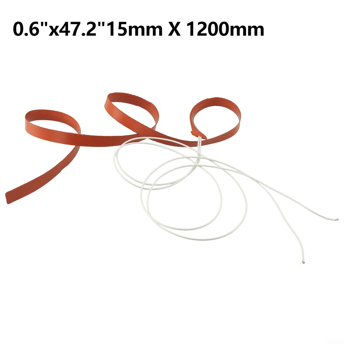 150W 12V Flexible Silikon Heizkissen Streifen mit abnehmbarem 1m Kabel zum Enteisen von Windschutzscheibe und Wischern, solide Wärmeübertragung für Autos, Vans und Outdoor