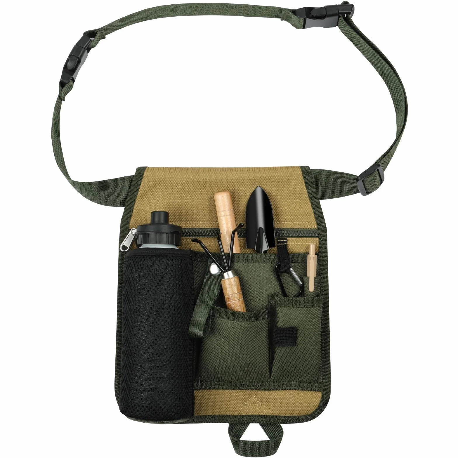Gartenwerkzeuge Gürteltasche mit 6 Taschen, hochwertige Werkzeuggürtel, Herren Verstellbare Kinder Werkzeugtasche Gürtel, Gartengeräte-Speicher-Beutel, Oxford Werkzeug Gürteltasche,28 * 23cm