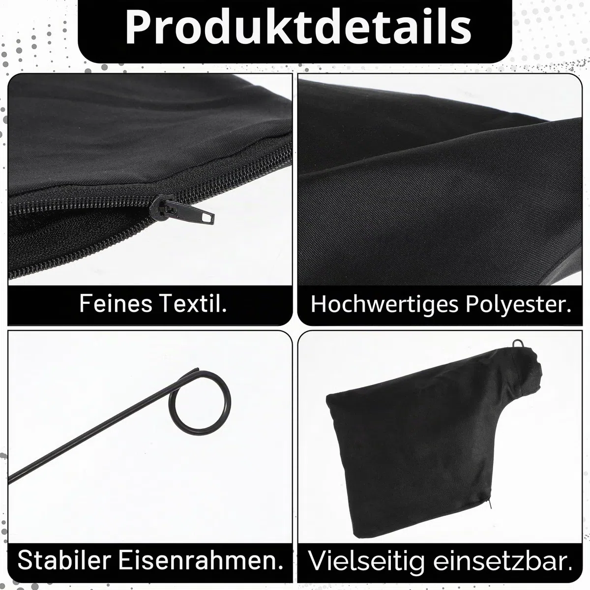 Ymapinc 4 Stück Dust Staubbeutel Sägemehl Staubfangsack Hobel Staubbeutel Sägemehlbeutel Tischkreissägen Staubsack mit Reißverschluss und Drahtständer für Auffangen von Pulver verwendet
